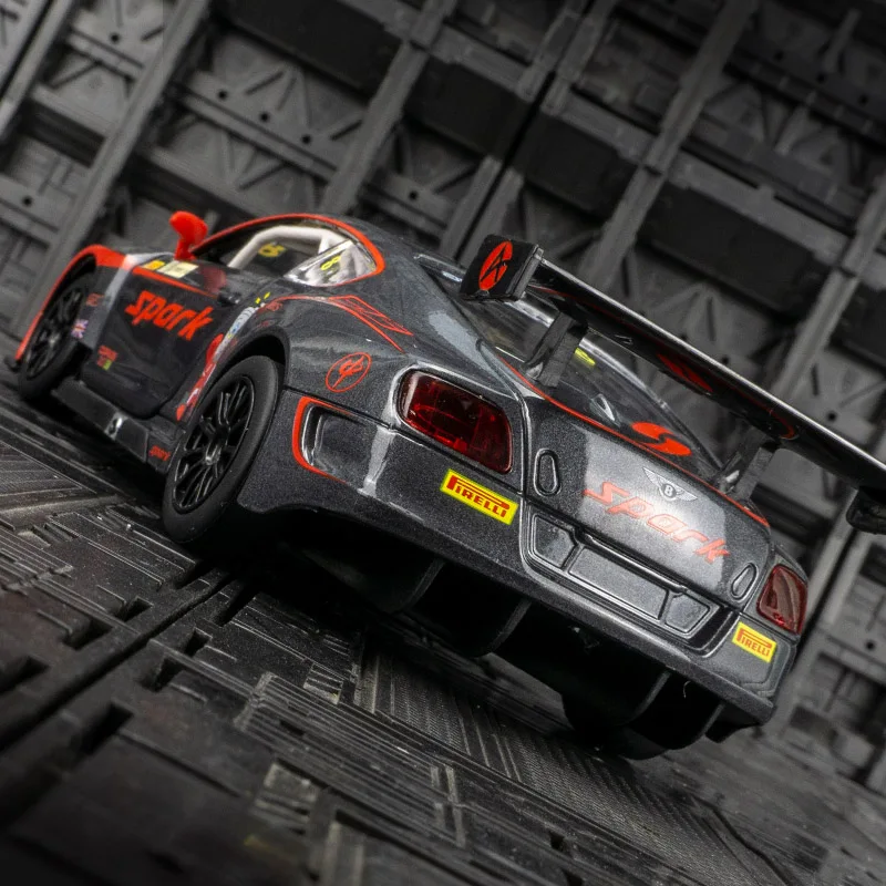 

CCA 1:24 Bentley континентальная модель автомобиля из сплава GT3 раллийная машина детская акустооптическая игрушка может подарить в подарок друзьям
