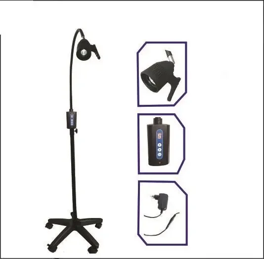 Easywell 76 cm de longitud Batería de cuello de ganso 3W Modelo KS-Q3B Lámpara de examen LED VENTAS CALIENTES