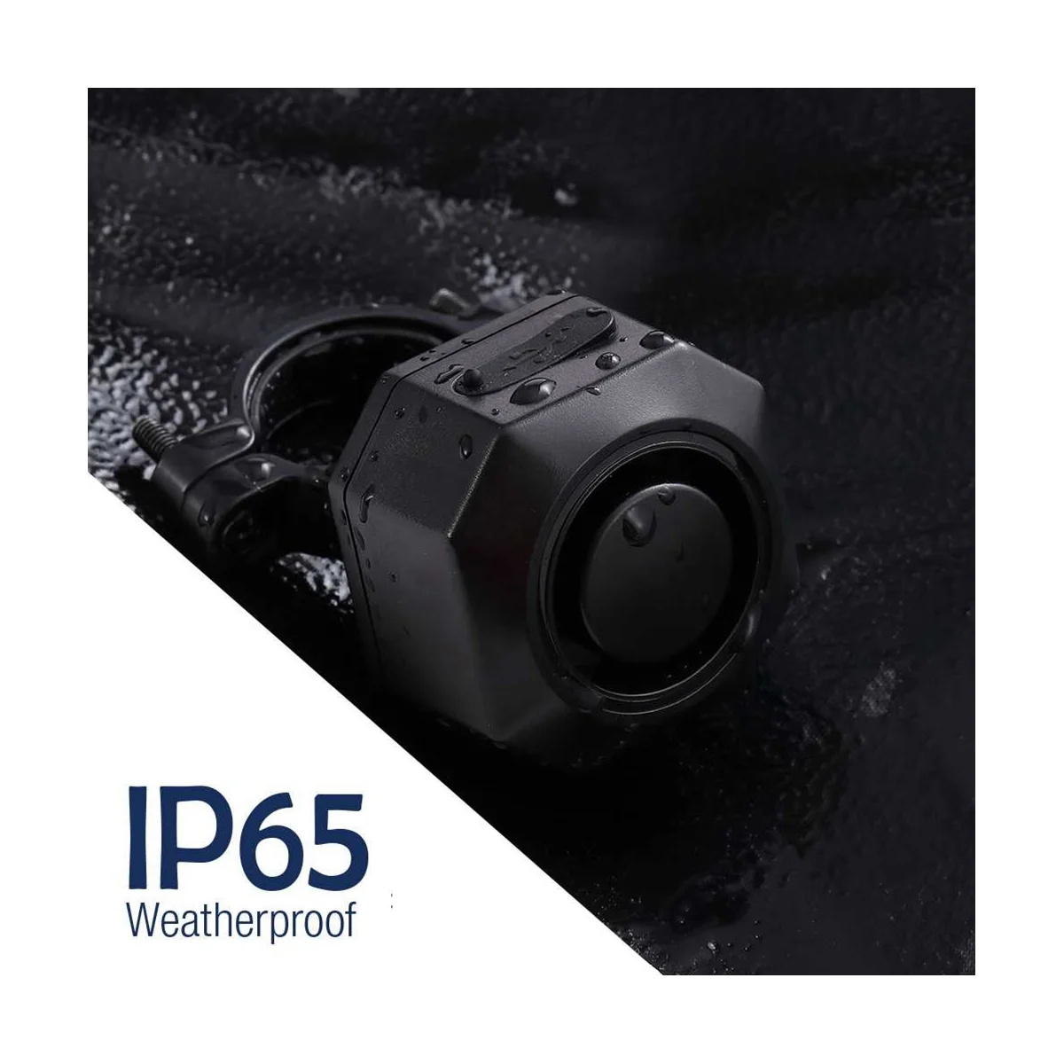 Alarm getaran tabir surya dan Alarm pengisian daya USB nirkabel tahan hujan