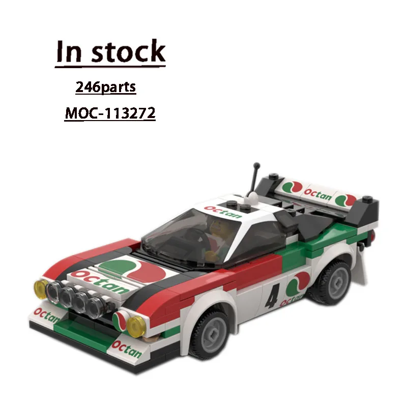 

MOC-113272 Classic 90s Iconic Sports Car Racing Blocks Model 246 PartsMOC Creative Boys Kids Birthday Building Blocks Toy Gifts