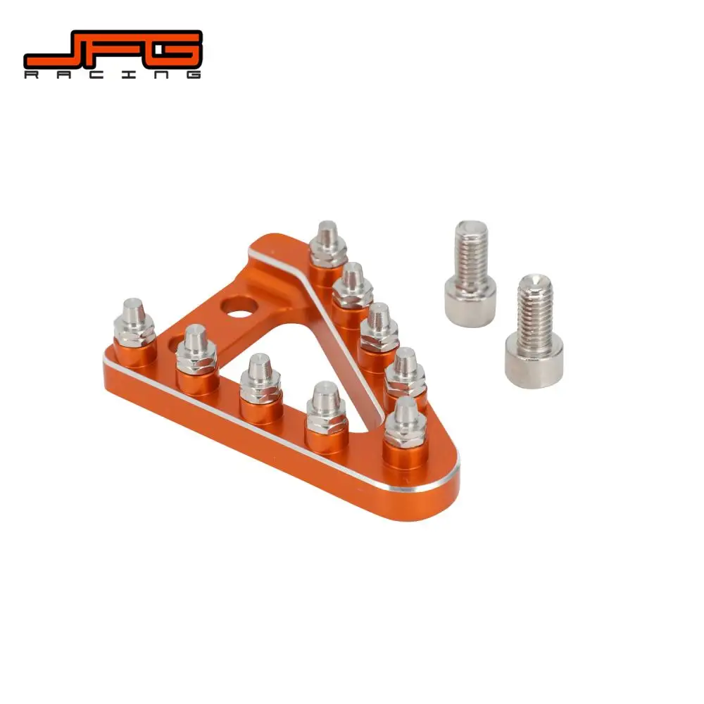 Motorcycle CNC Rear Brake Pedal Step Tips For KTM SX XC SXF XCF XCW EXC EXCF TPI Six Days 125 200 250 350 450 530 2004-2010