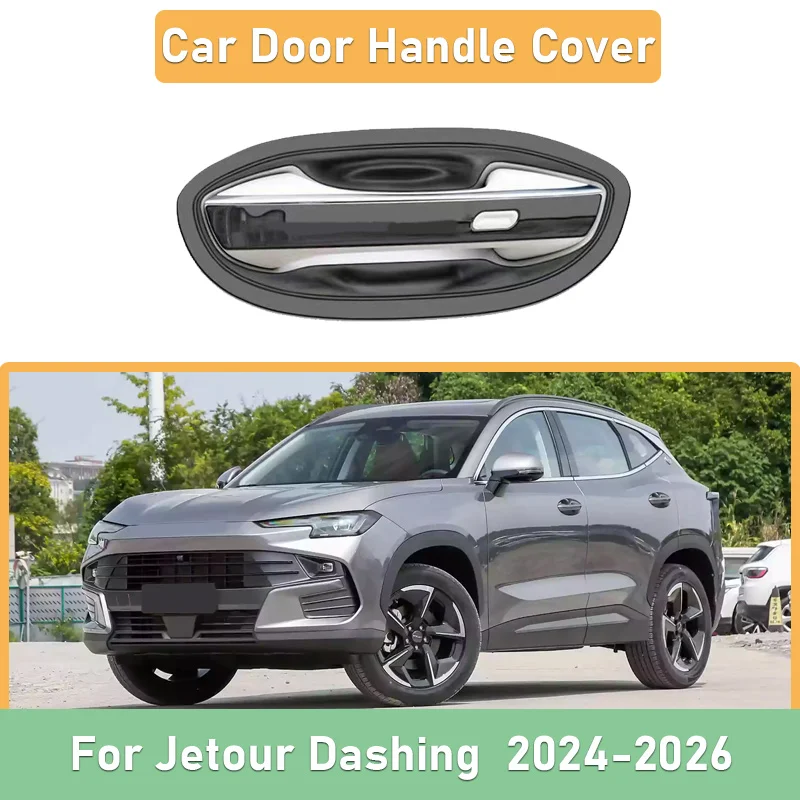 

For Jetour Dashing Soueast S06 2024 2025 2026 Stainless Steel Car Door Handle Cover Scratch-resistant Dedicated Car Accessories