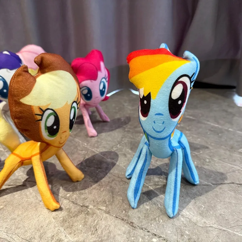 Kawai My Lite Pony Mouse Dy Twilight Sparkle Cloudy Applejeck Abstract Doll Rarity Fluttershy Pinkie Pie with Built in Skeleton