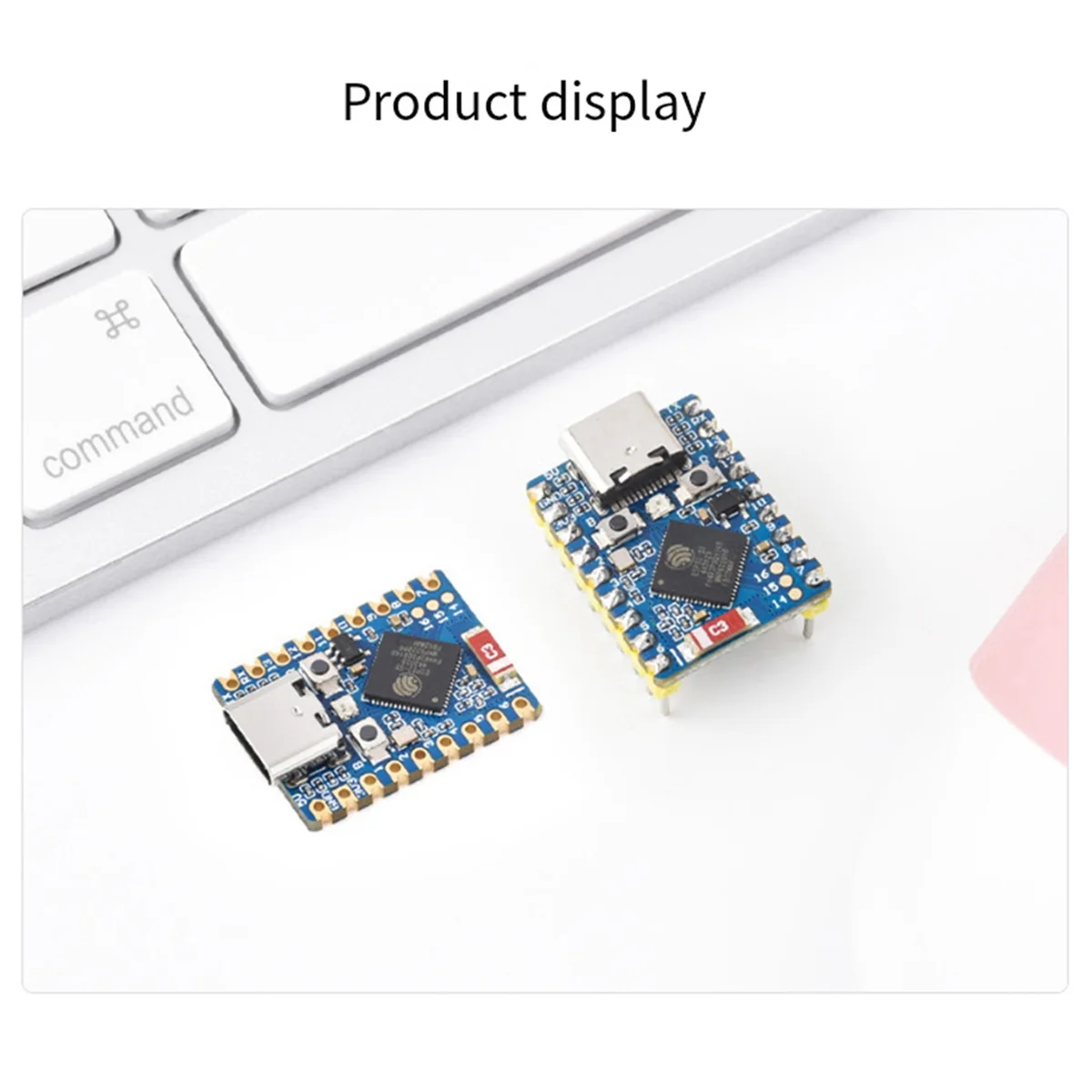 Waveshare ESP32-S3 Mini-Modul Dual-Core-Prozessor 240 MHz Lauffrequenz Wi-Fi und Bluetooth 5.0 Entwicklungsboard-Modul, B