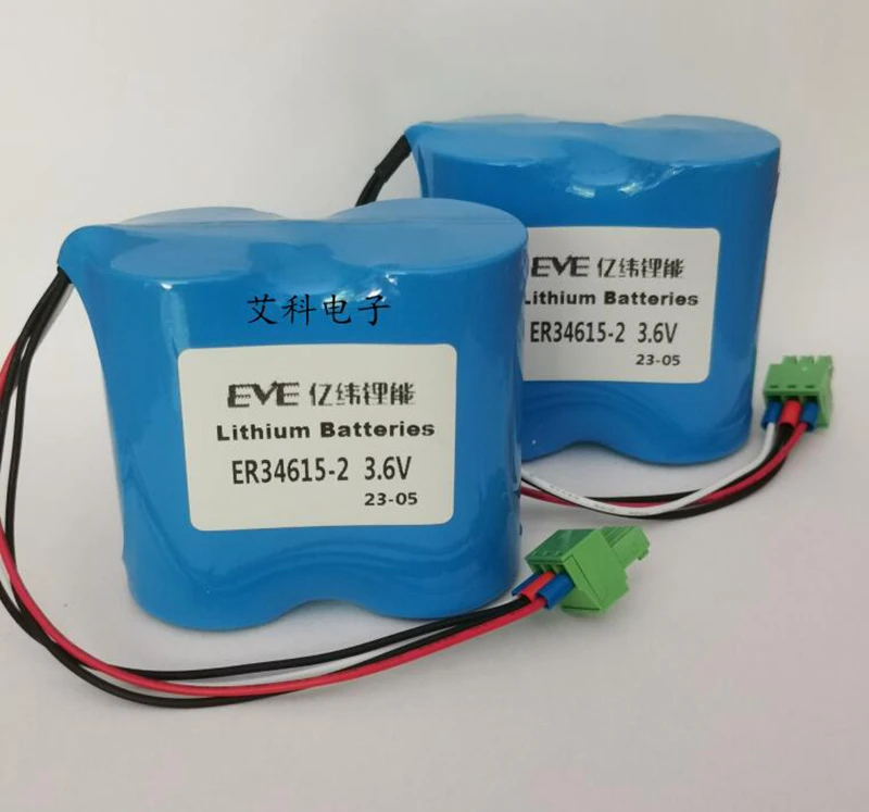 ER34615-2 3.6V Non-rechargeable Lithium Battery Pack