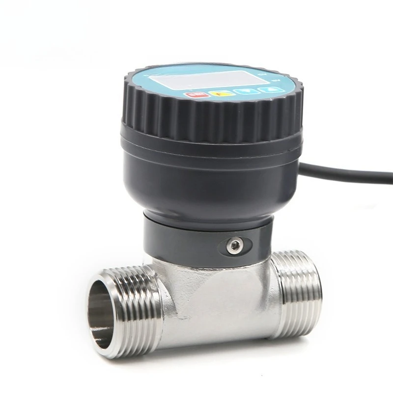 

Intelligent digital flowmeter sewage pipe large diameter sensor stainless steel wear-resistant 485 data transmission