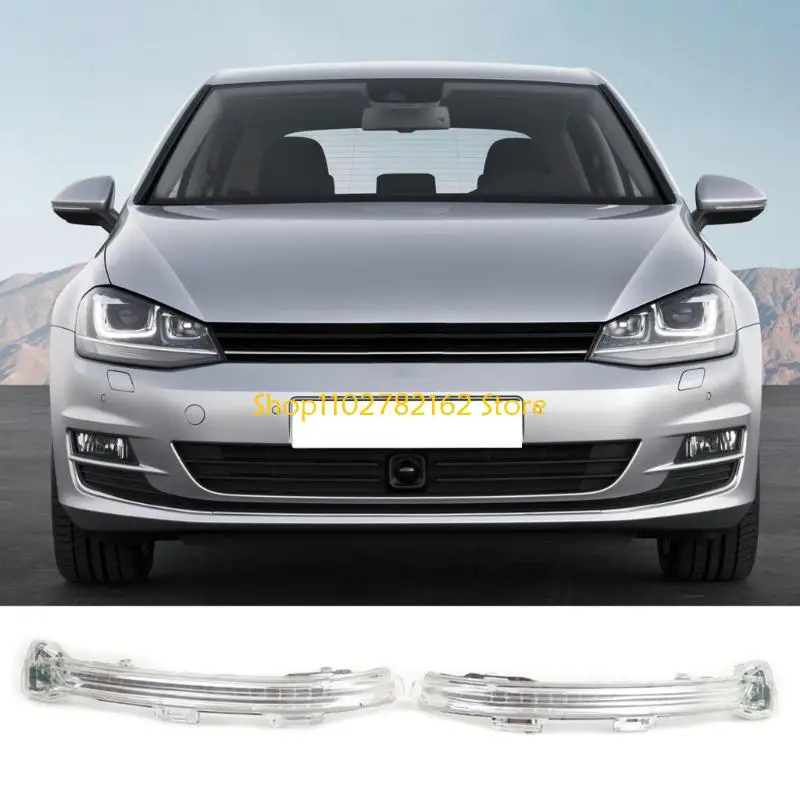 

547B Plugs & Play Side Corner LED Light Vehicle Exterior Mirror Turn for Golf 7, MK2, MK7 5G0949101