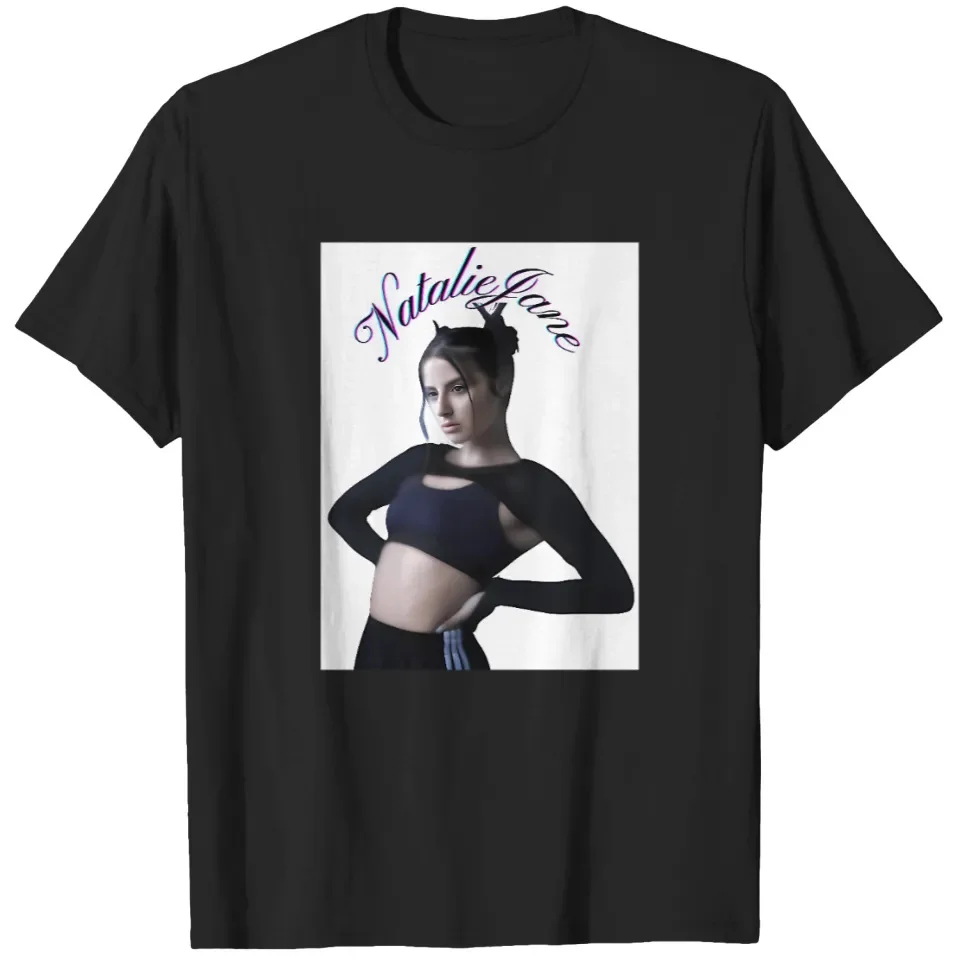 Natalie Jane Merch 2026 Tee T-shirt Merch Men Short Sleeve Tee Unisex Tops Clothes Causal Female Y2K Tops