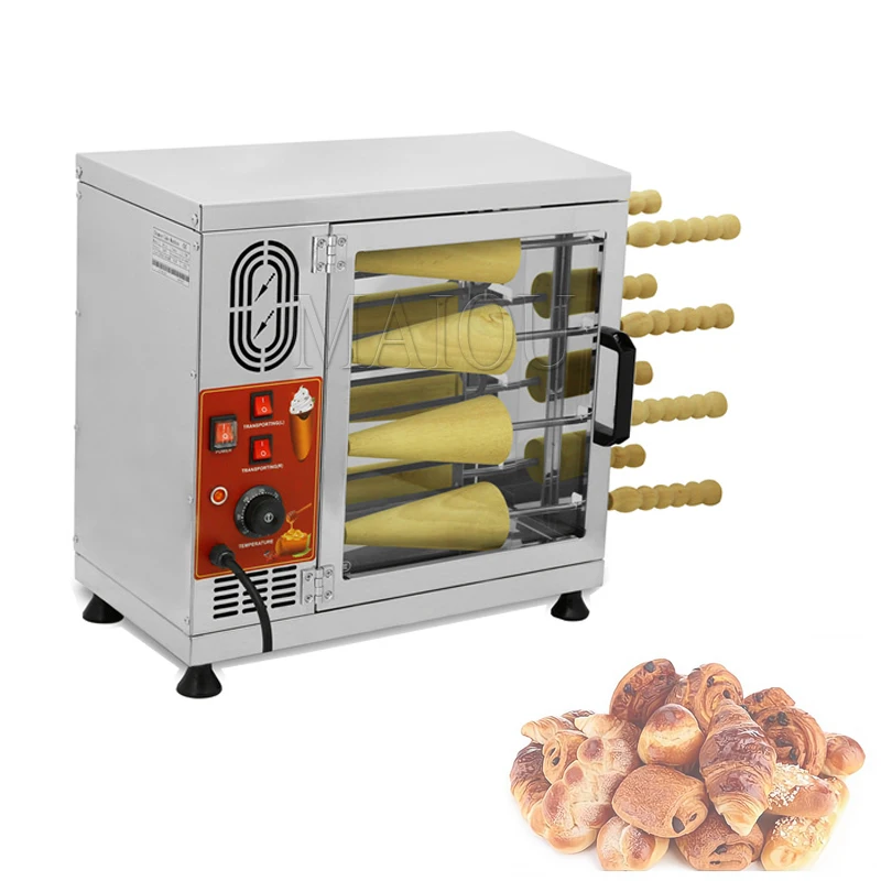 

Chimney Bread Roll Baking Machine Ice Cream Bread Cone Maker Cake Baking Machine