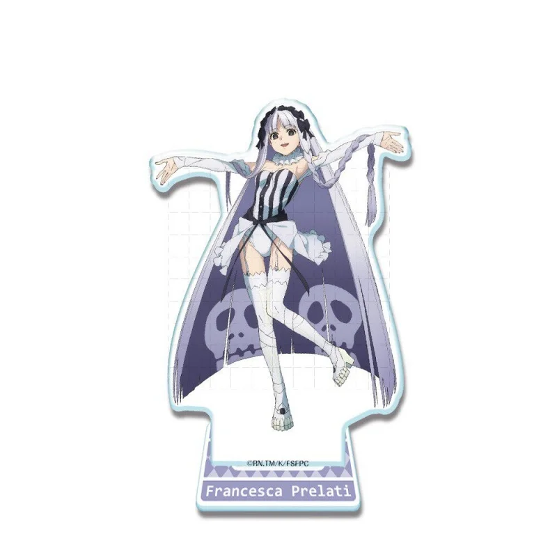 Fatestrange Fake Anime FGO Acrylic figure Stand Saber Archer Lancer Rider Flat Plate Cosplay Prop Decor Key chains Gifts