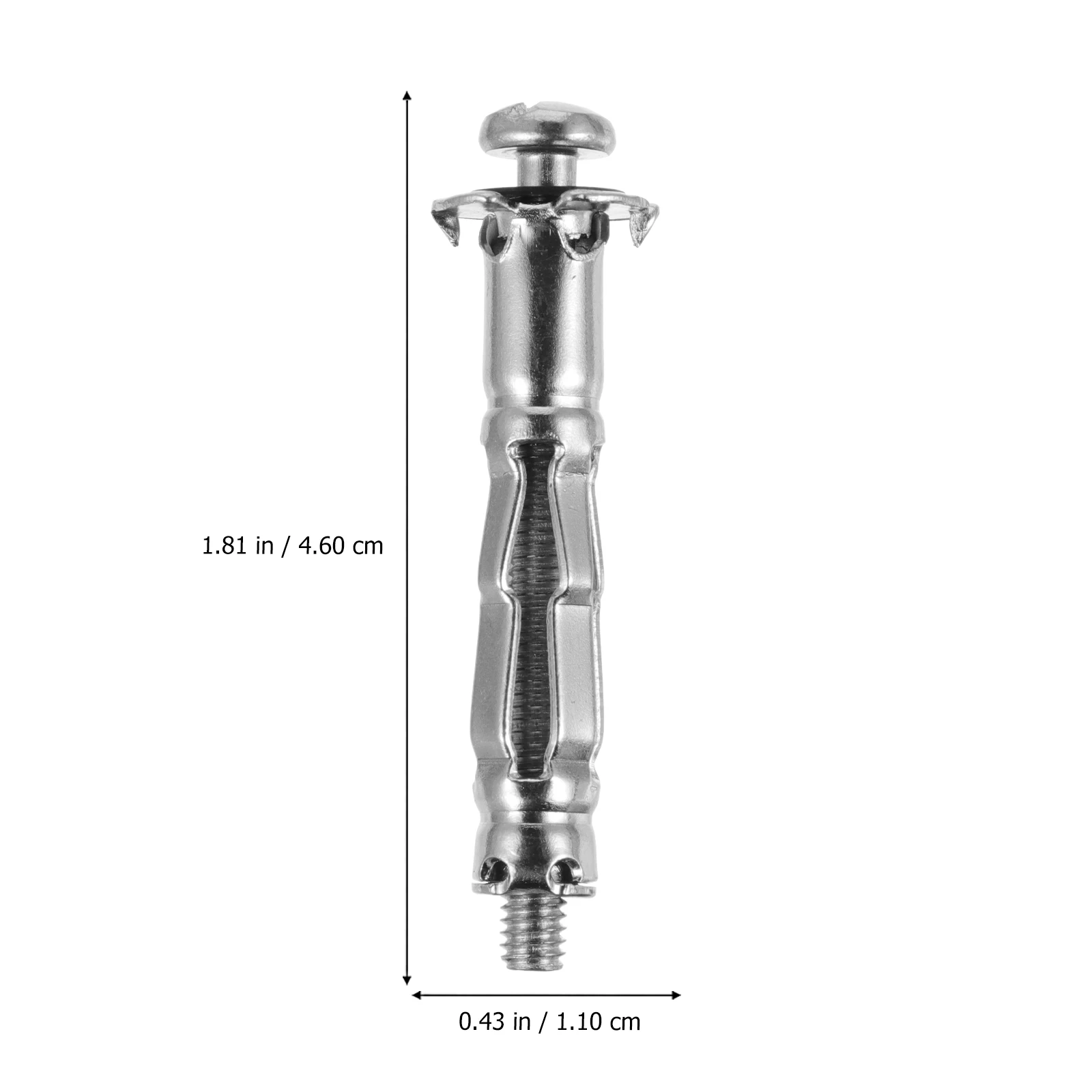 

Hollow Wall Anchors Low Carbon Steel Heavy Duty Cavity Fixer Plasterboard Screws Hardware Brolly Bolts Drywall Door Anchor