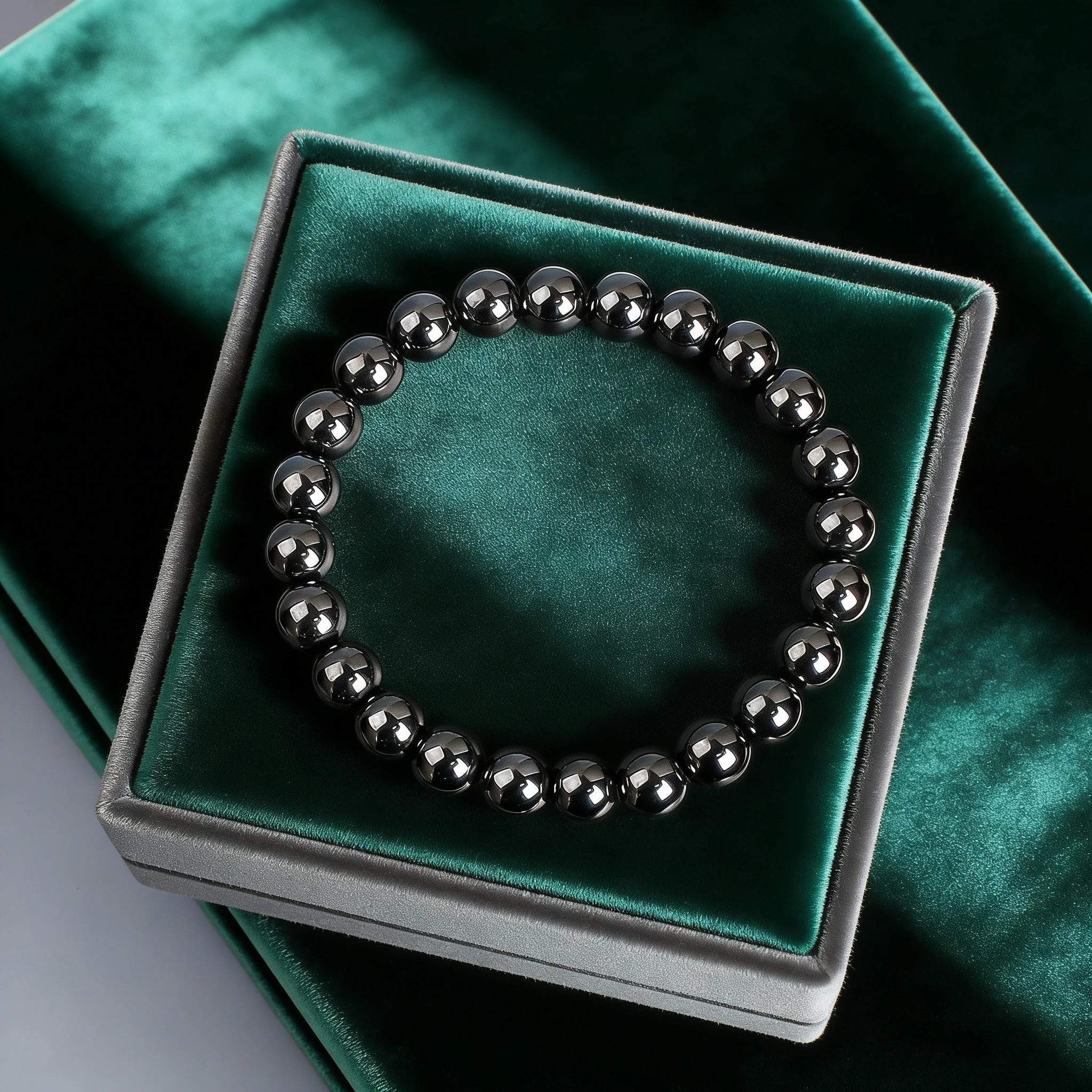 ヘマタイトビーズ 6 8 10mm ラウンドジェムストーンビ - Gemstone Bracelet Healing のレビューと価格