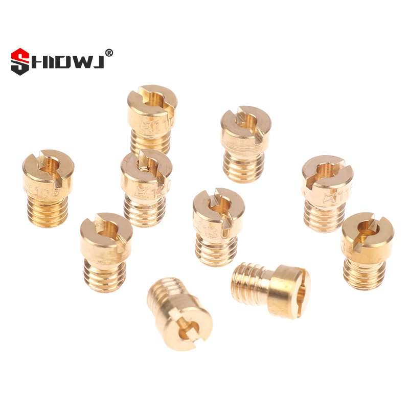 

Reliable 10-Piece Injector Kit for PE CVK PWK VD VE PD Carburetor, Scooter Part