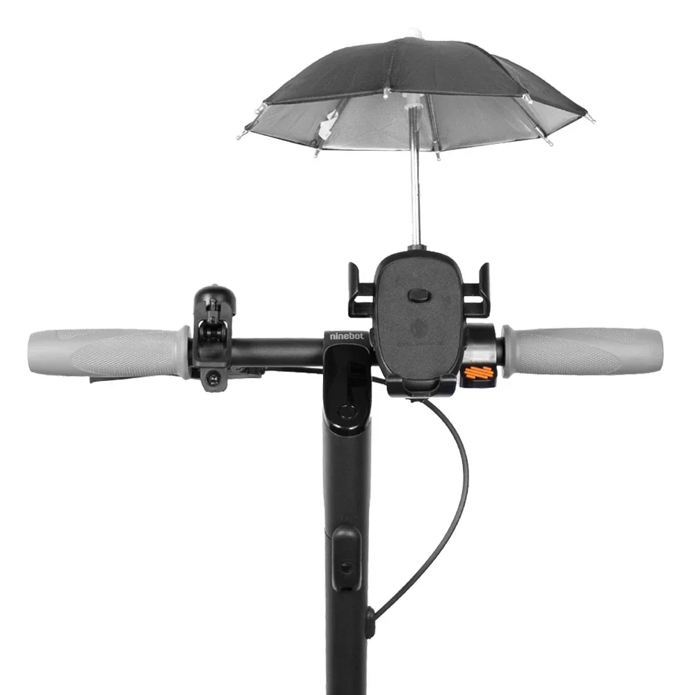 Universal Phone Holder for Xiaomi M365 PRO Mi3 for Ninebot F20 F30 Electric Scooter Mini Sunshade Umbrella Decoration Bracket