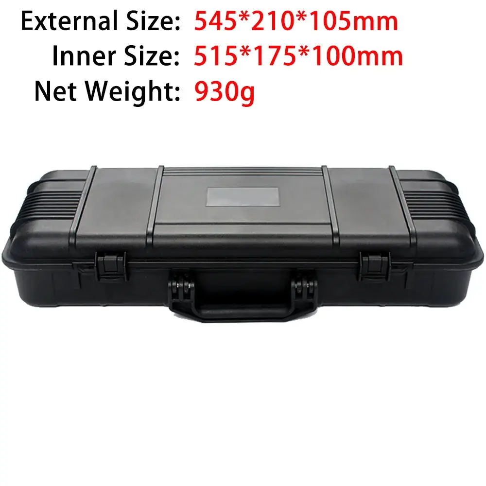 Outdoor Gun Case Safety Airsoft Accesories Weapon Rifle Hard Case Shooting Hunting With Foam Waterproof Shockproof Case