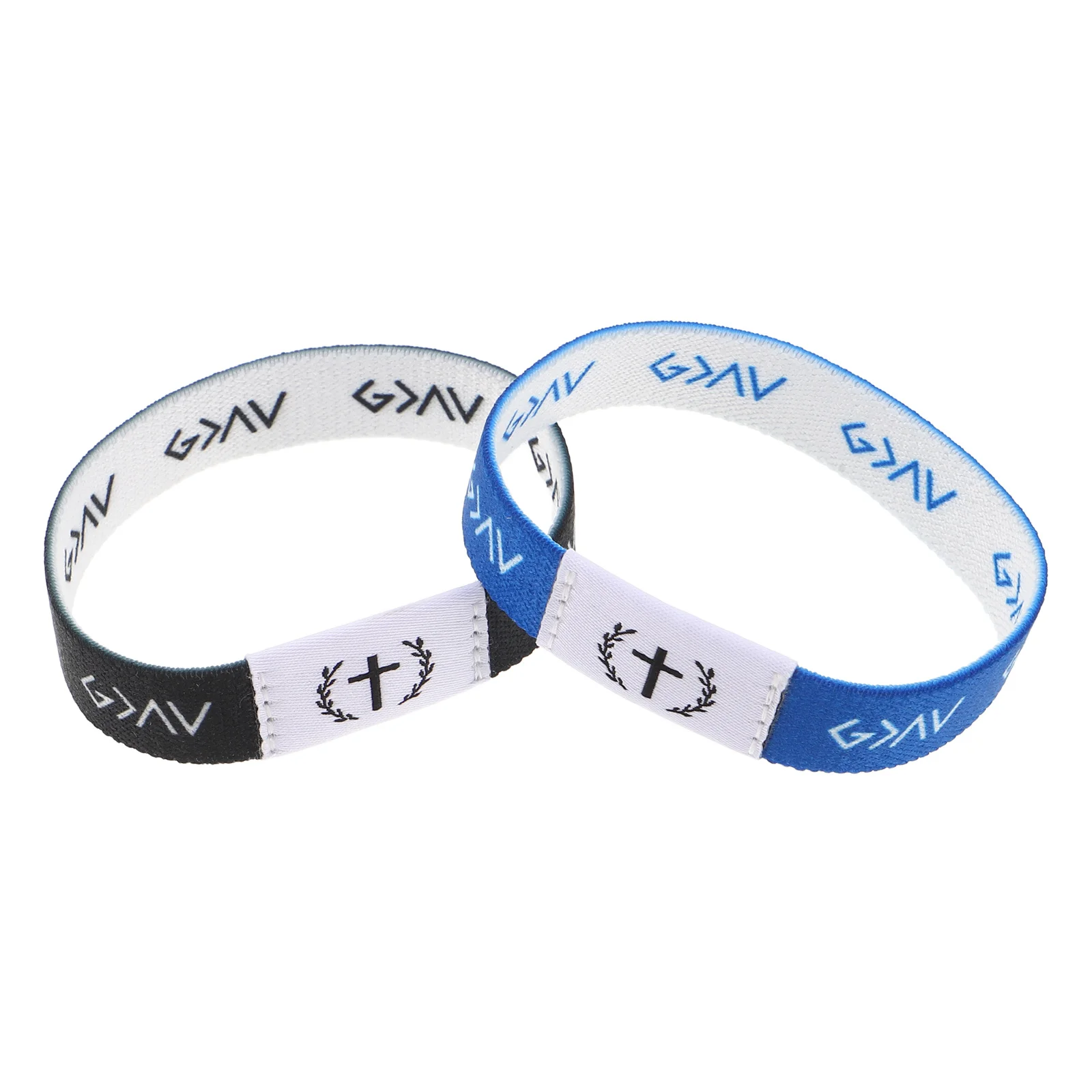 

2pcs Bible Verse Bracelets Elastic Scripture Wristbands For Women Men Christian Inspirational Jewelry Religious Event Graduation