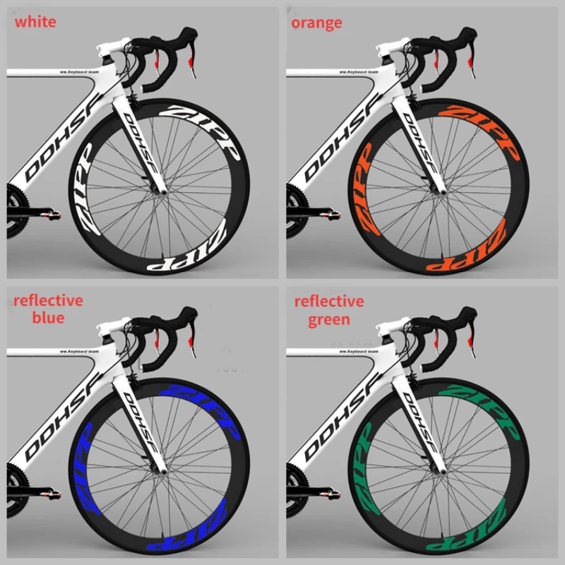 الطريق دراجة حافة ملصق دراجة عجلة الشارات Pegatinas Bicicleta مقاوم للماء طبقة للزينة الدراجات اكسسوارات ملصق عاكس