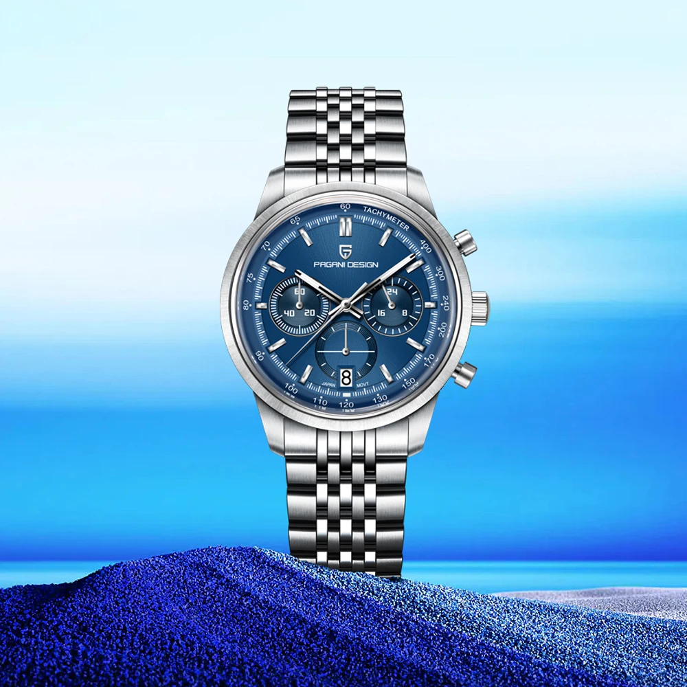 2026 New PAGANI DESIGN Men's Quartz Watches Top Luxury Speed Sports Chronograph Watch For Men Waterproof Luminous Man Gift Clock