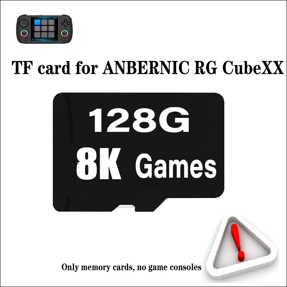 256GB SD Card for Anbernic RG CUBEXX PSP Games