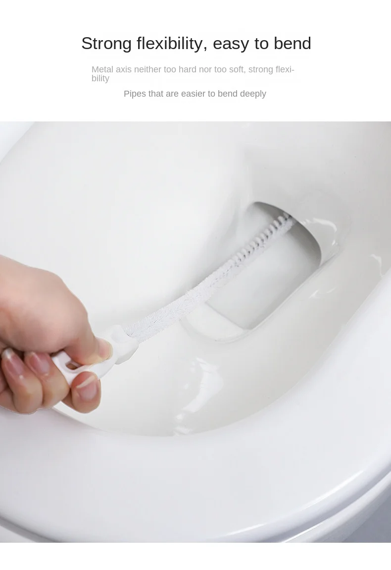 3126 45cm Pipe Dredging Brush Bathroom Hair Sewer Sink Cleaning Brush Drain Cleaner Flexible Cleaner Clog Plug Hole Remover Tool