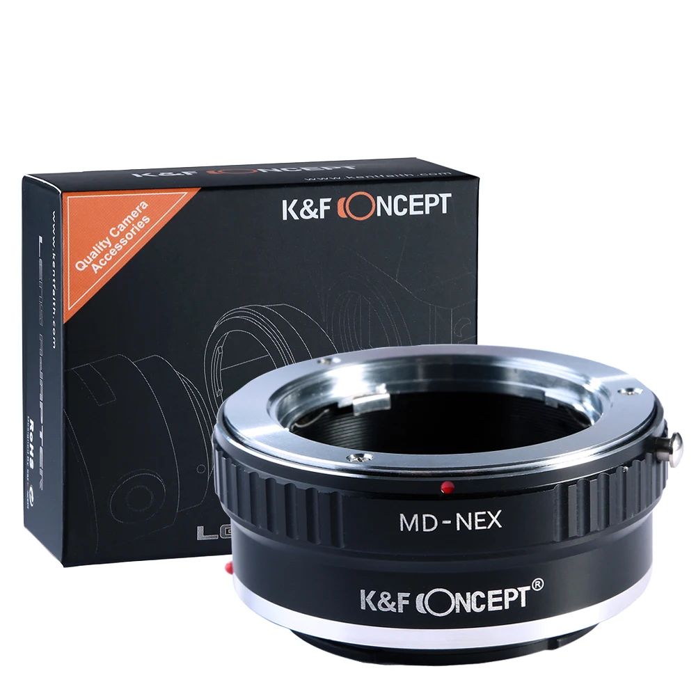 

K&F Concept MD to E Lens Adapter Minolta MD SR to Sony E for Sony a5000 a6000 A7C A7C2 A1 A9 A7S A7R2 A73 A7R4 A7R5