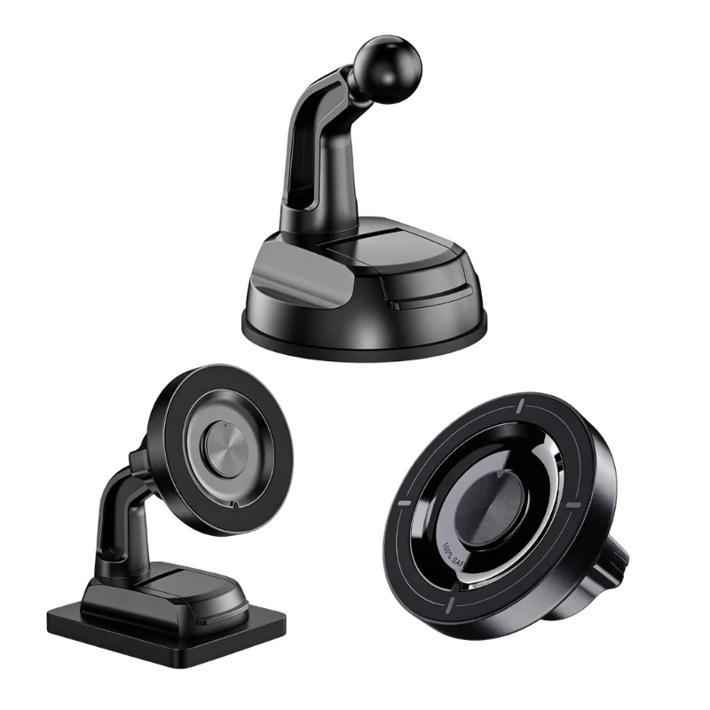 U2JE Car Dashboard Phone Holder with N50 Strong Magnet & 360 Degree Rotation Simple Installs for Phone 12 13 14 15