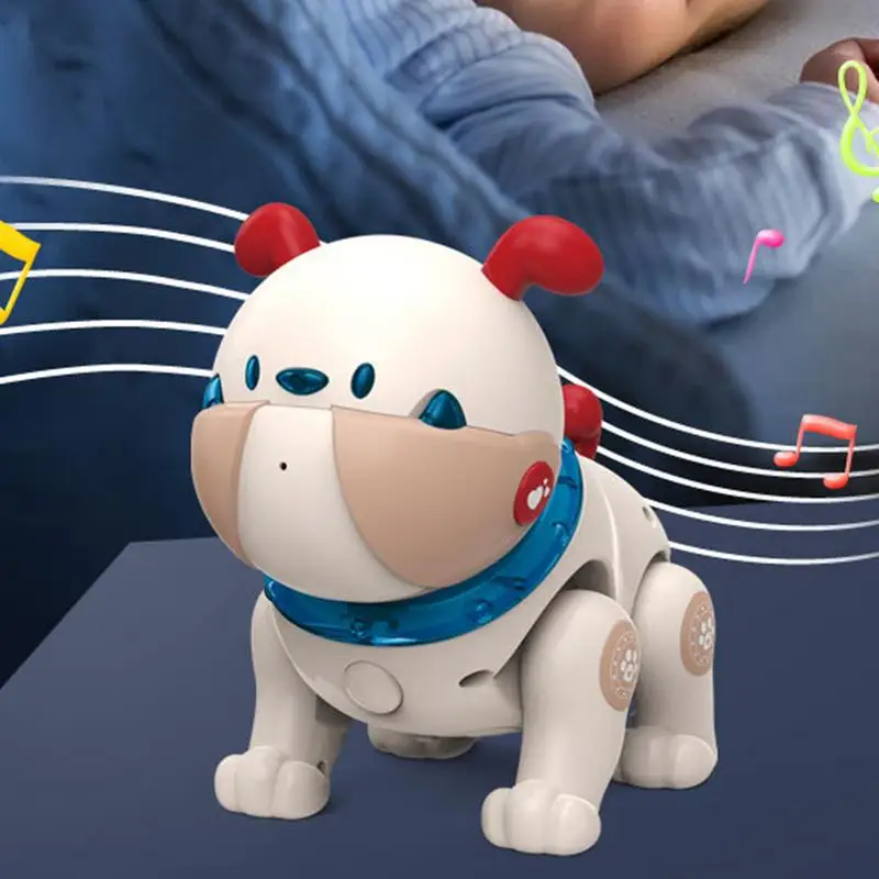 Intelligent Robotic Dog Toy Intelligent Singing Robot Dog With Light Smart Animals Boys Girls Toy For Cognitive Development Toy