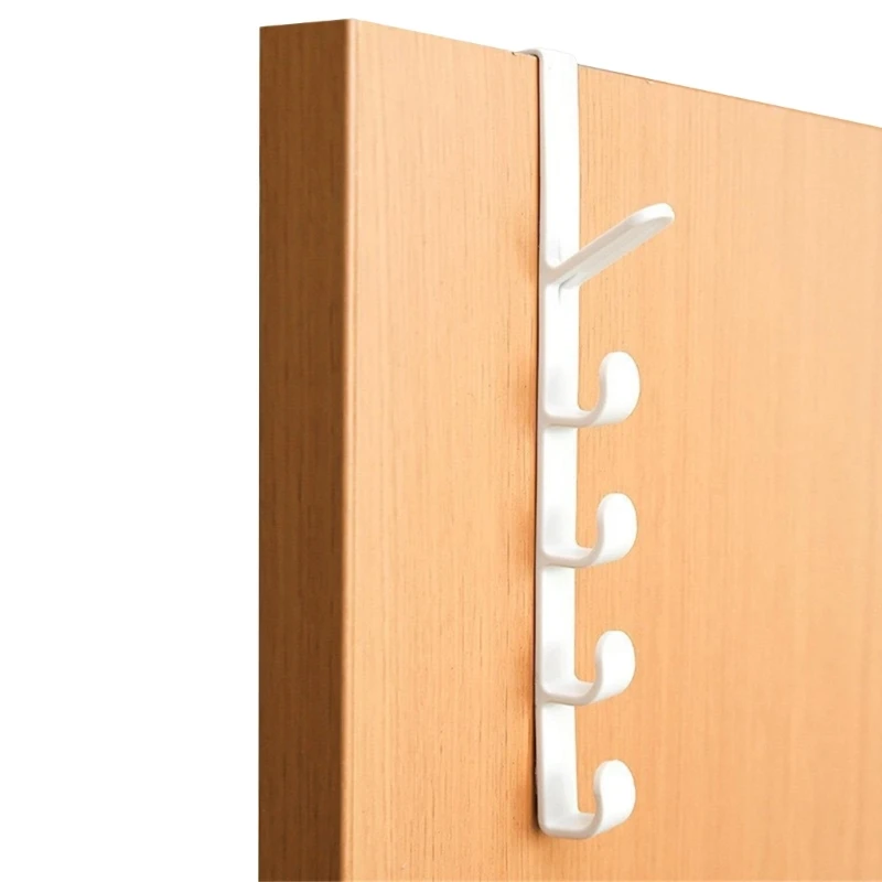 Nuevo Organizador ganchos sobre puerta para baño, cocina, habitación, bolsa, rieles, soporte para sombrero