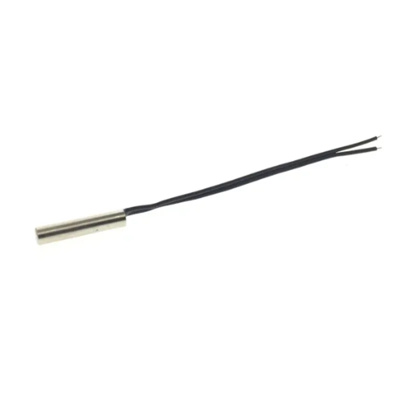 10 szt. Czujnik Temperatury 5X25MM Wodoodporny Sonda Temperatury 10K 5K 50K 100K B3950 Długość 10CM Cynkowany XH2.54 Termistor NTC — zdjęcie produktu 4