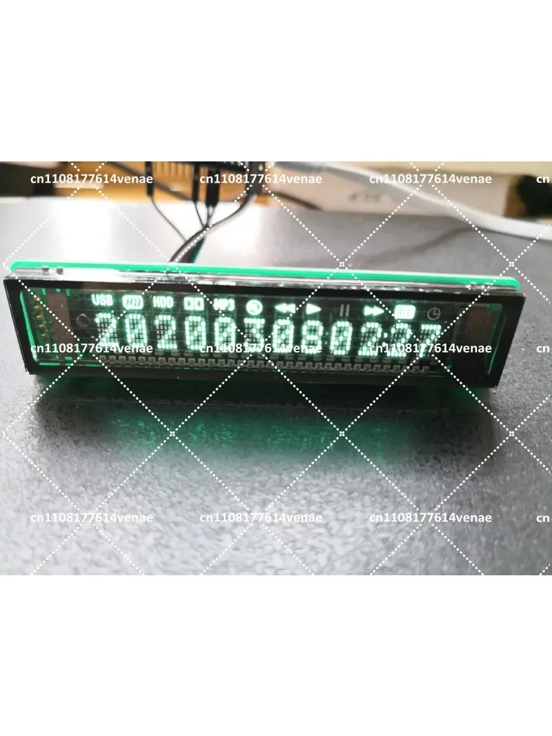 VFD Dot Matrix Display Digital Tube for DIY Electronics Projects 16-Dot-by-8-Dot Characteristic for Home Automation