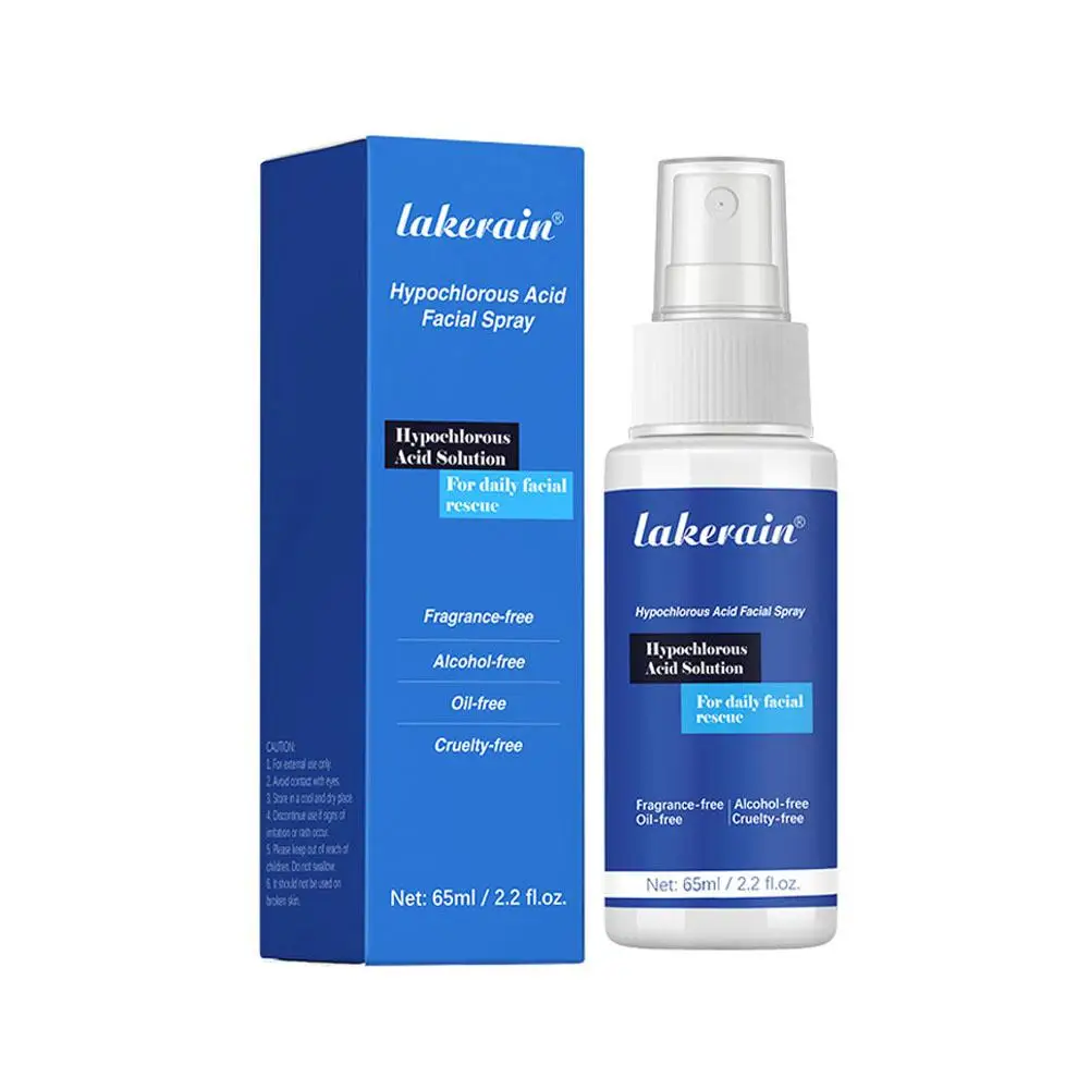 Spray acido ipochloro quotidiano per il salvataggio del viso - Versatile per l'acne, il rossore e l'irritazione delle palpebre - Essenziale per la cura della pelle