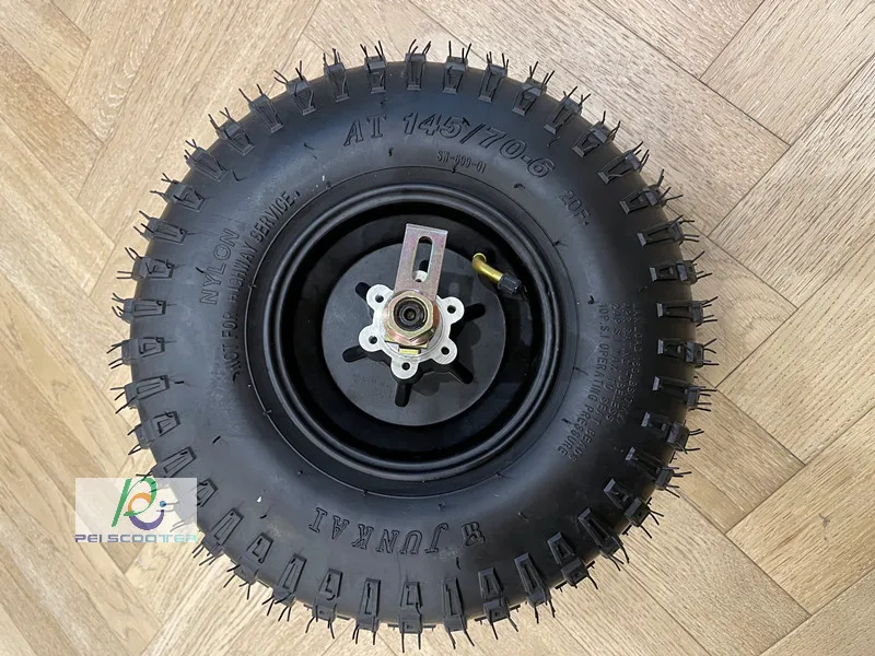 Ruota veloce senza spazzola del motore del mozzo del motorino di velocità dei doppi assi a 14.5 pollici a 14 pollici con 145/70-6 phub-145x della