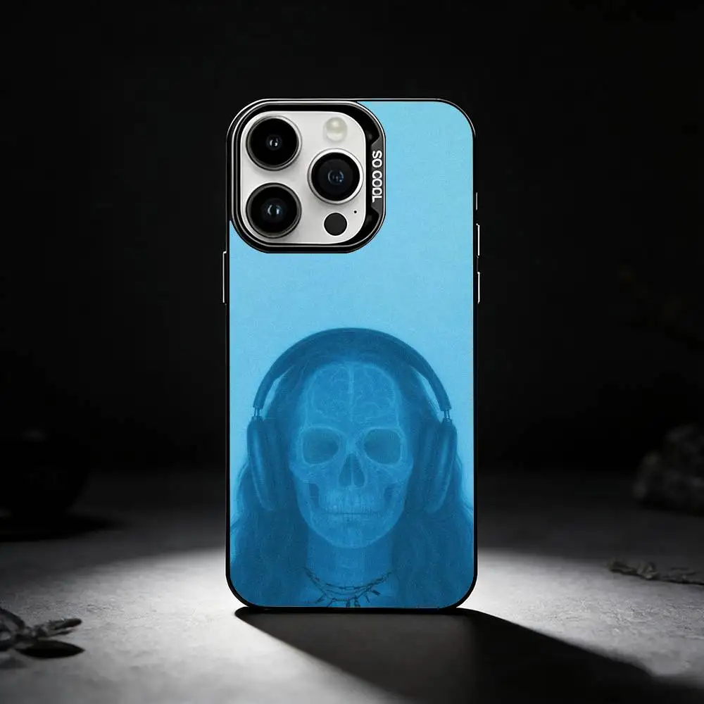 حافظة هاتف S-Singer L-Lorde V-Virgin لهاتف iPhone 17,16,15,14,13,12,11 Plus، Pro Max، XS، حافظة هاتف فضية ملونة #5