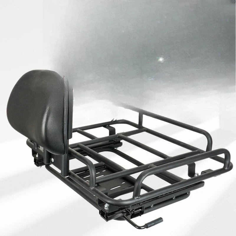 Electric vehicle takeaway locomotive mobile car rear shelf motorcycle sliding telescopic takeaway rack can be delivered