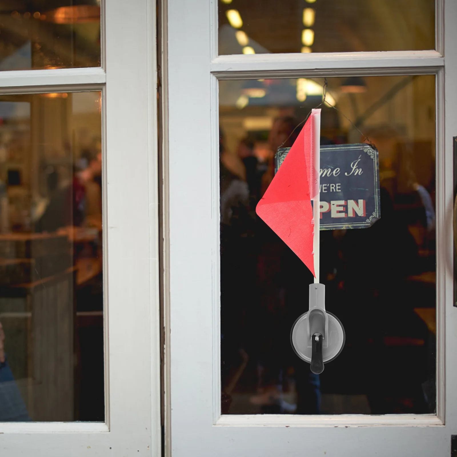 

Suction Cup Flag Pole Holder Aluminum Alloy Flagpole Mounting Bracket For Car Rv Trailer Universal Outdoor Flag Stand Base