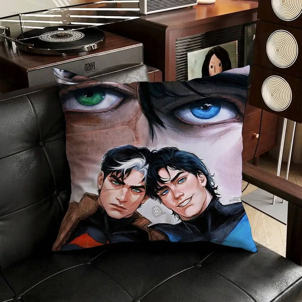 Cute D-Dick Grayson Pillow Case Pillow Case Living Room Sofa Cushion Cover Suitable For Home Bedroom Room Decoration view 5