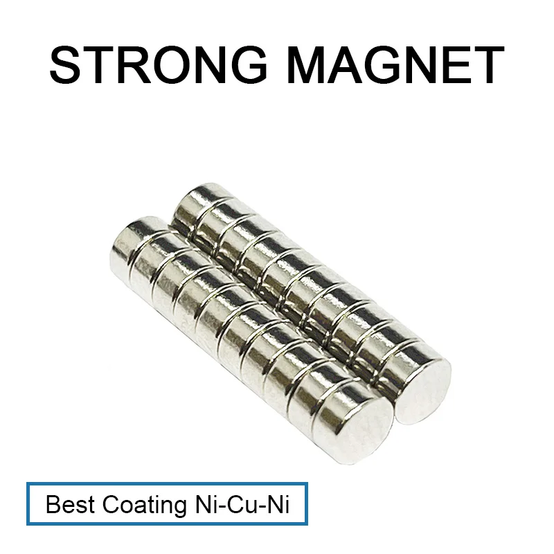 Okrągły 2x2,3x2,4x2,5x2,6x2,8x2,10x2mm trwały magnes N35 Permanent NdFeB Super silny potężny magnetyczny dysk imanowy gorąca wyprzedaż