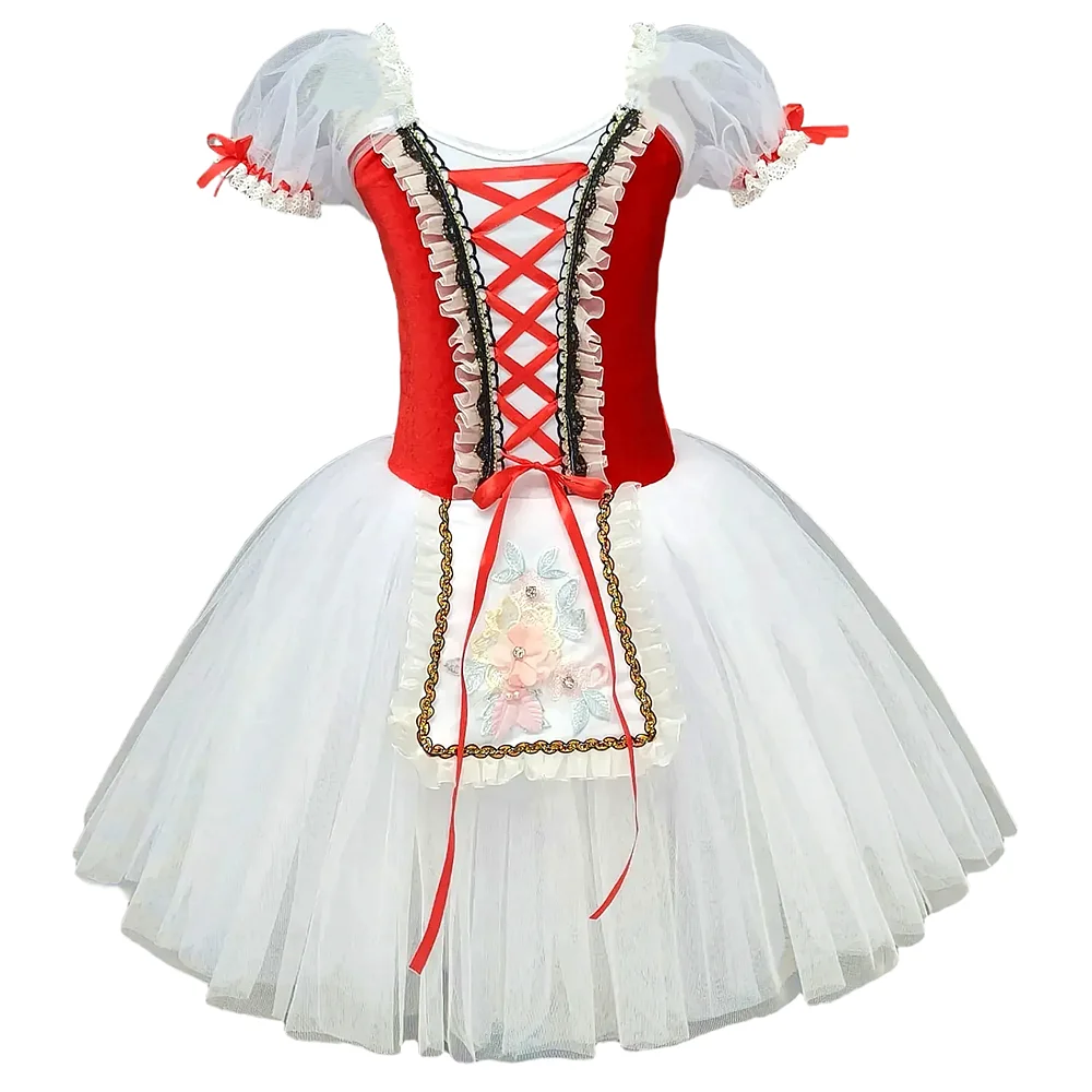 

Children's ballet skirt girls' dance dress ballet dancer costumes campus dance programs stage collective performance costumes
