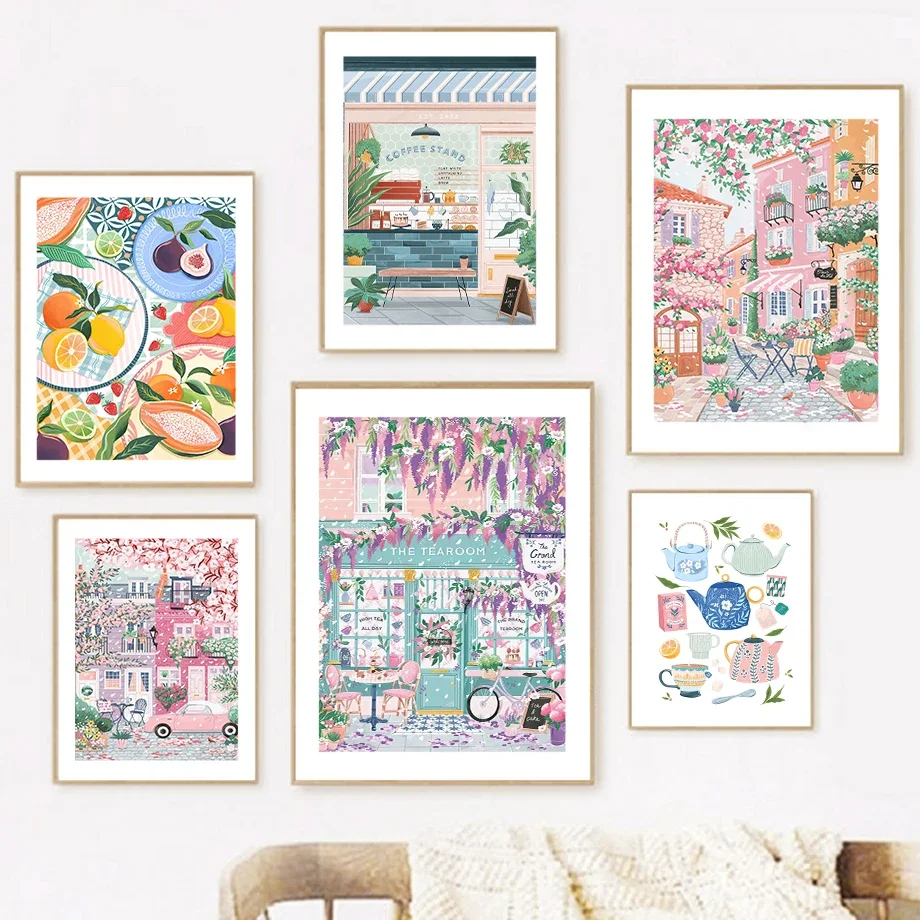 Frameless canvas paintings,Winter Snow Scene Skating Snowy Night Scene Snowy Mountain Skiing Fashion Wall Art Canvas Painting No