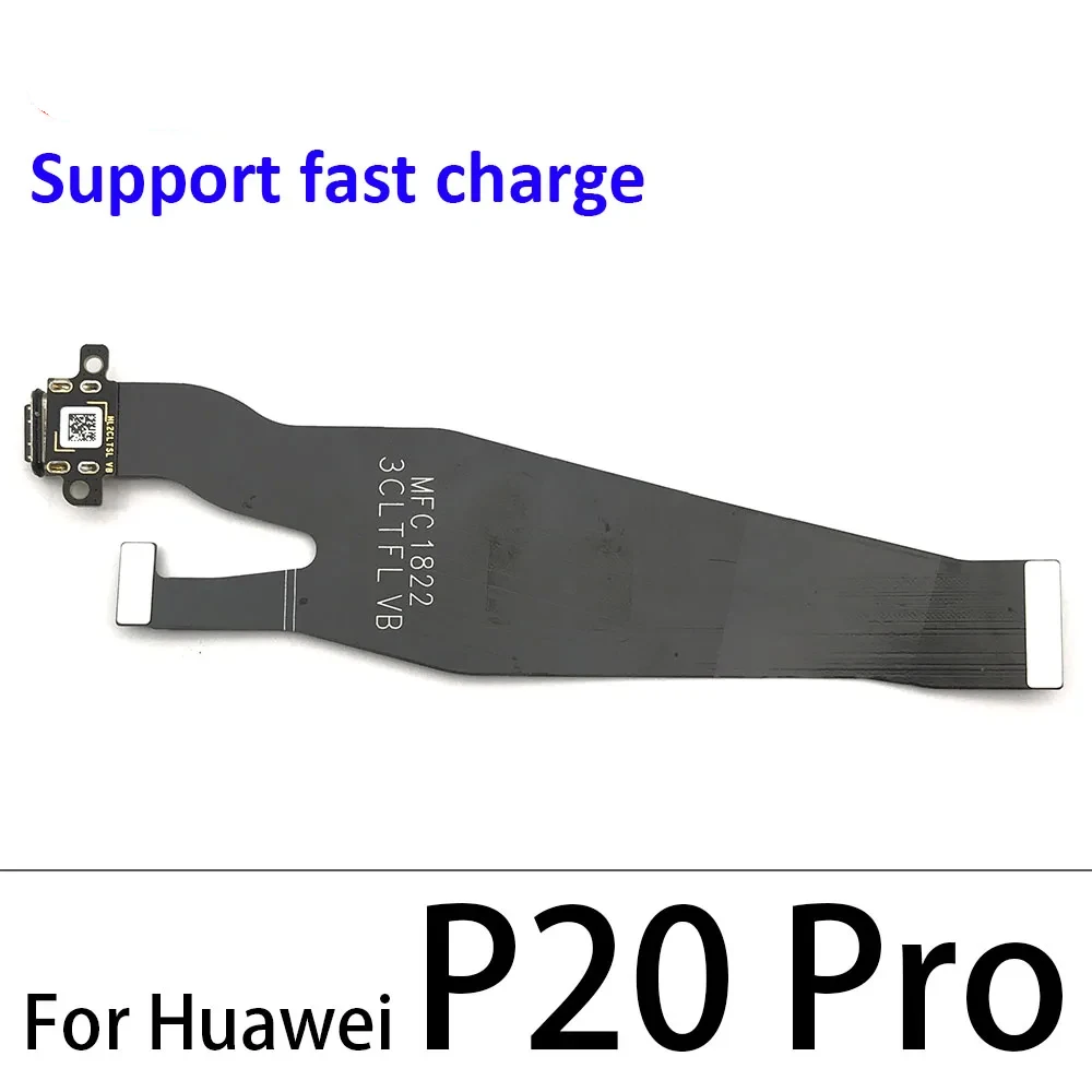 Tested For Huawei P9 P10 P20 P30 Pro Lite Plus P20Pro P40 Lite E USB Charging Socket Port Dock Charger Connector Board