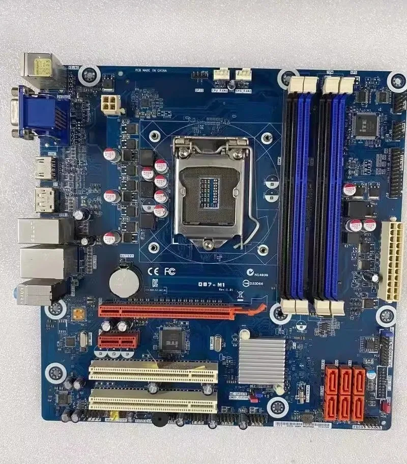 

Beyond EU Standards: Advanced E500-2036 Motherboard with ASRock Q87-M1 - 1150 Pin Socket Featuring DP & HDMI Outputs