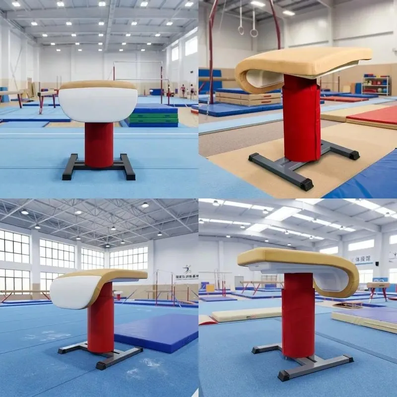 Adjustable Carbon Steel Gymnastics Vault Customizable Models
