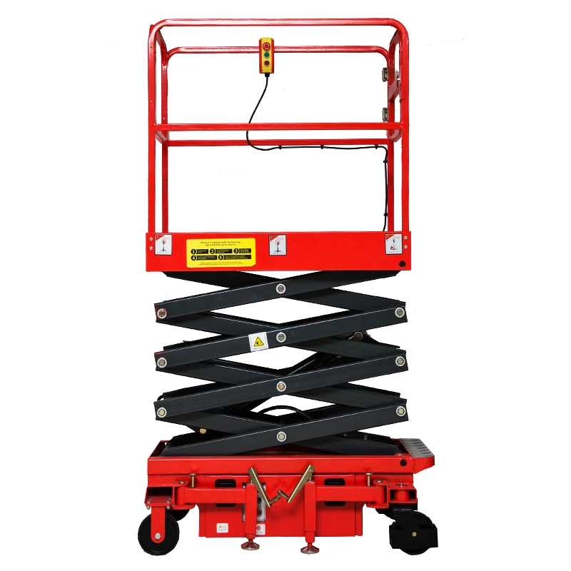 3m to 4.8m mobile hydraulic paltform ladder lift Scissor Man Lift