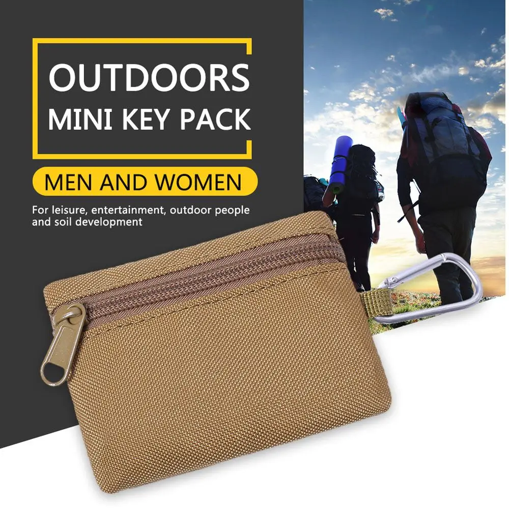 

Durable Travel Belt Bag Wallet Waterproof Mobile Phone Pouch Tool Bag Fanny Pack Zipper Pouch Waist Bag Coin Purse