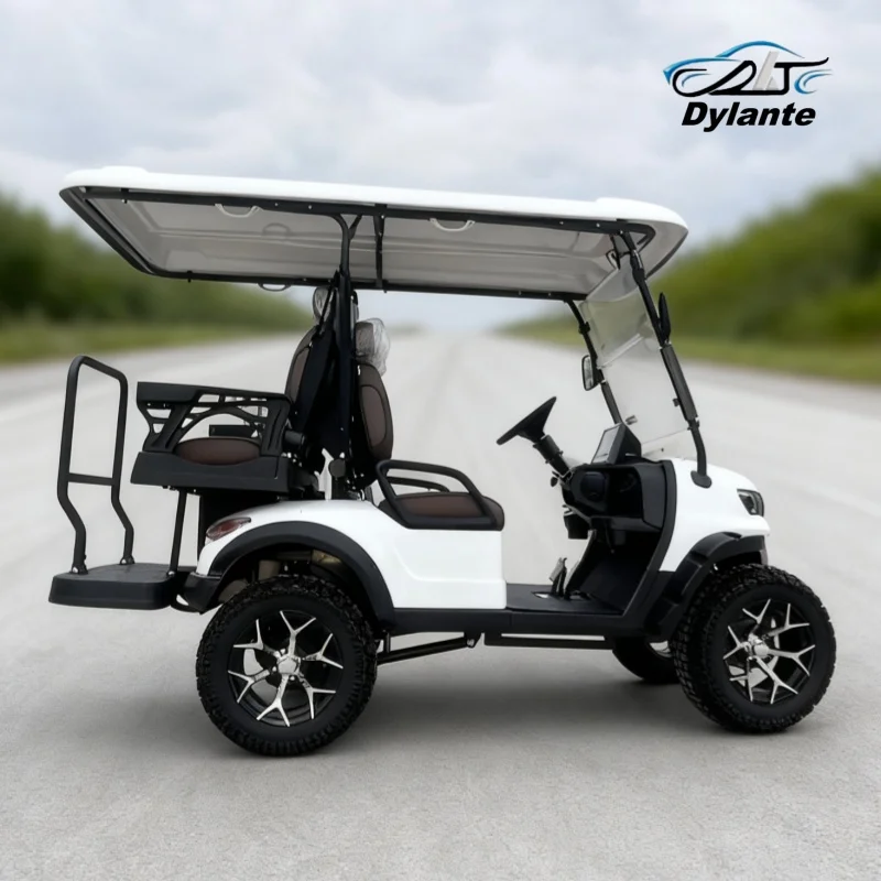 أوف CE المعتمدة 2 4 مقاعد بطارية ليثيوم تعمل بالطاقة عربة جولف الكبار سكوتر 60 فولت 72 فولت بطارية ليثيوم تعمل بالطاقة عربة جولف كهربائية #3
