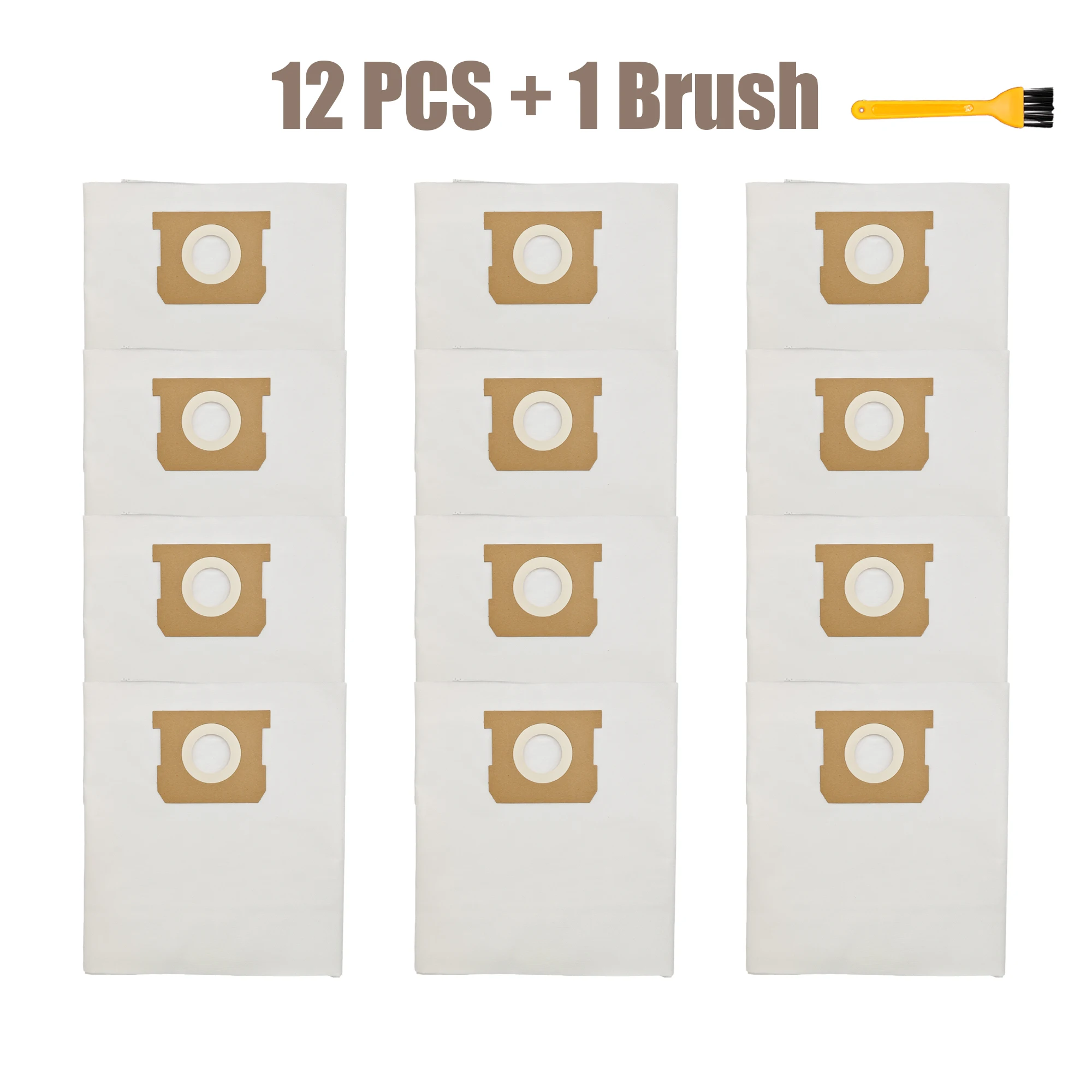 12 Pcs Non-Woven Fa… - image