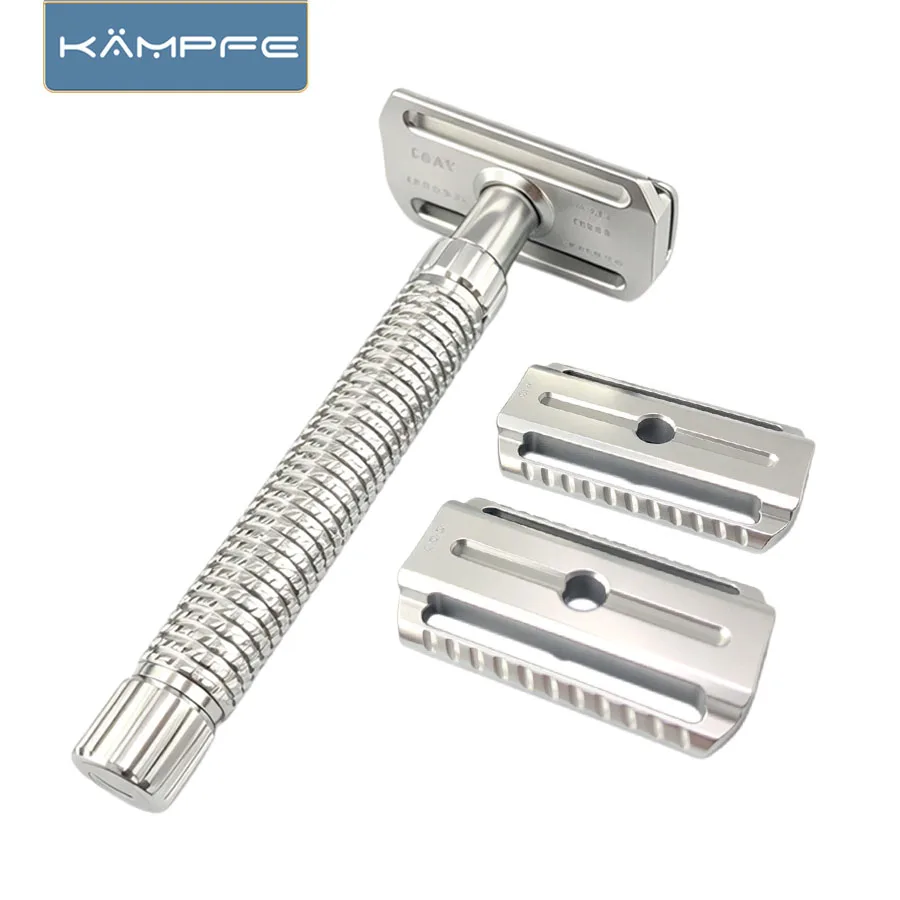 rasoir-de-securite-kampfe-en-alliage-d'aluminium-3-plaques-de-base-remplacables-niveaux-de-rasage-doux-moyen-et-agressif-rasoir-manuel-pour-hommes