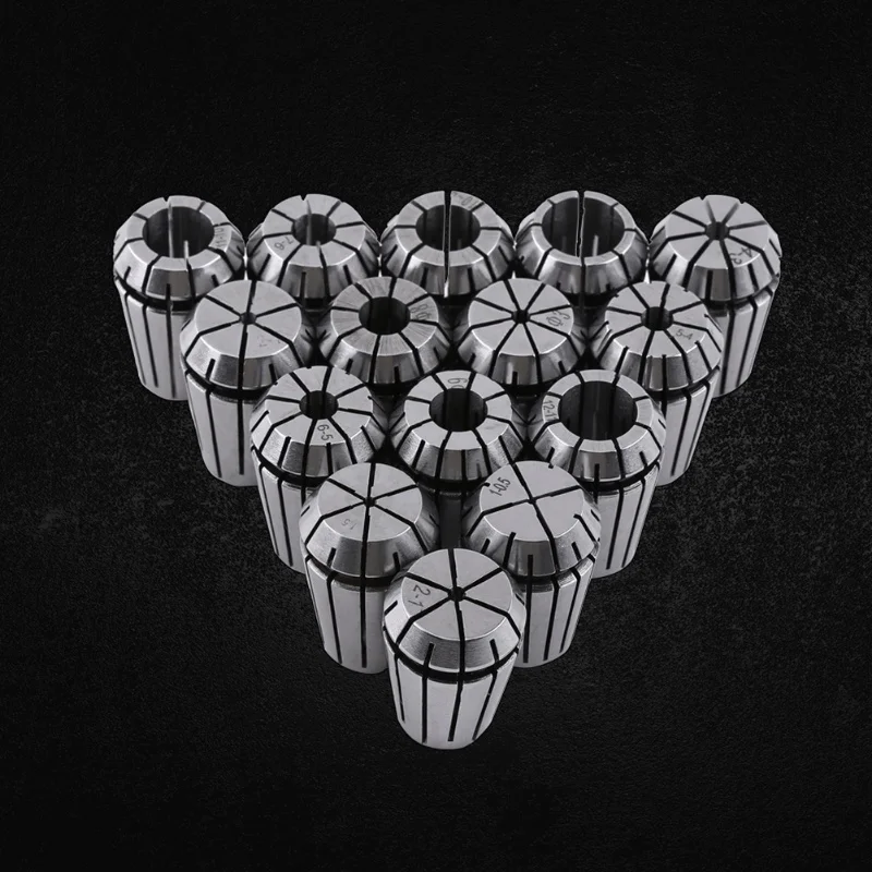 

15 шт. набор пружинных цанг ER20 для гравировального станка с ЧПУ и фрезерного токарного станка 1-13 мм