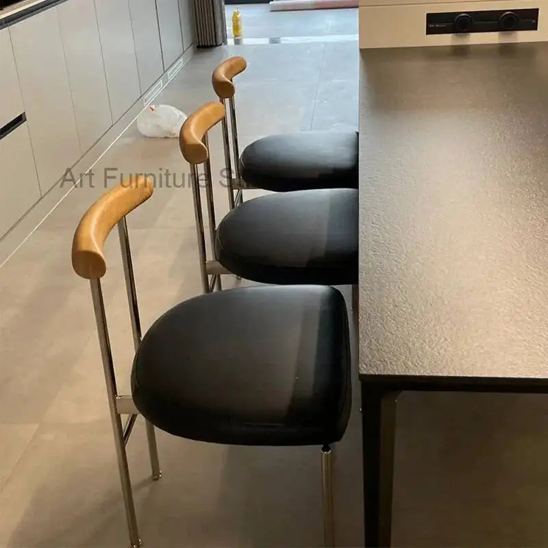 

European Outdoor Dining Chairs Living Waterproof Designer Modern Dining Chairs Modern Luxury Sillas Comedor Home Furniture