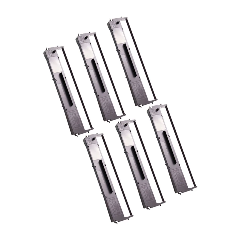 1/6 قطعة شريط حبر الطابعة ملحقات الكاسيت لـ LQ300 LQ300K LQ300K + LQ300K +